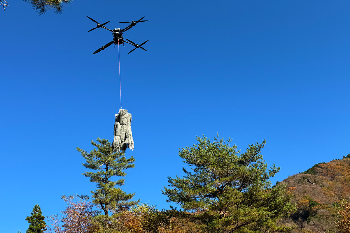 ドローン運搬