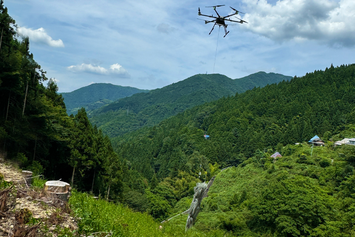 ドローン運搬